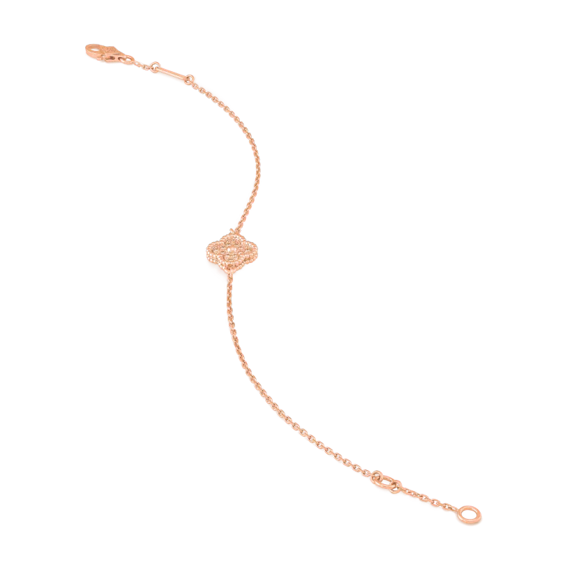 [ORA]CLOVER SINGLE FLOWER BRACELET