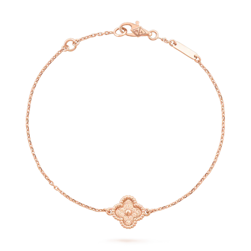 [ORA]CLOVER SINGLE FLOWER BRACELET