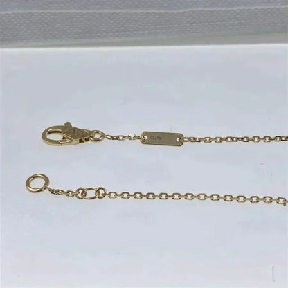 [ORA]CLOVER  CARNELIAN SINGLE FLOWER BRACELET