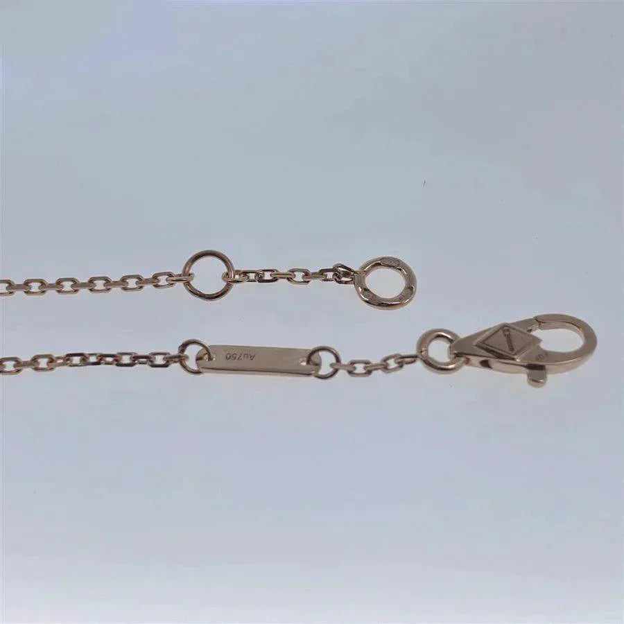 [ORA]CLOVER WHITE MOP SINGLE FLOWER BRACELET