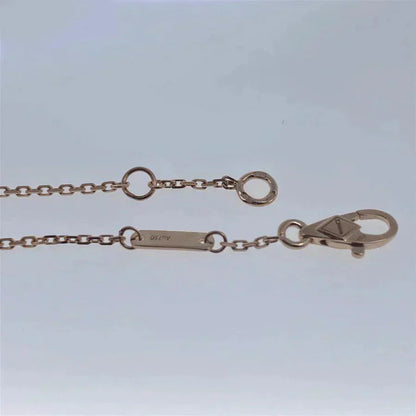 [ORA]CLOVER WHITE MOP SINGLE FLOWER BRACELET