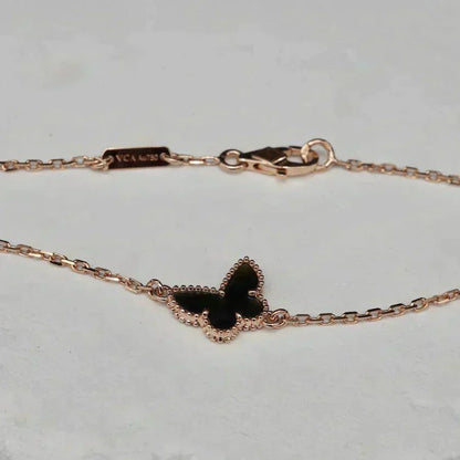 [ORA]BUTTERFLY ONYX  BUTTERFLY BRACELET