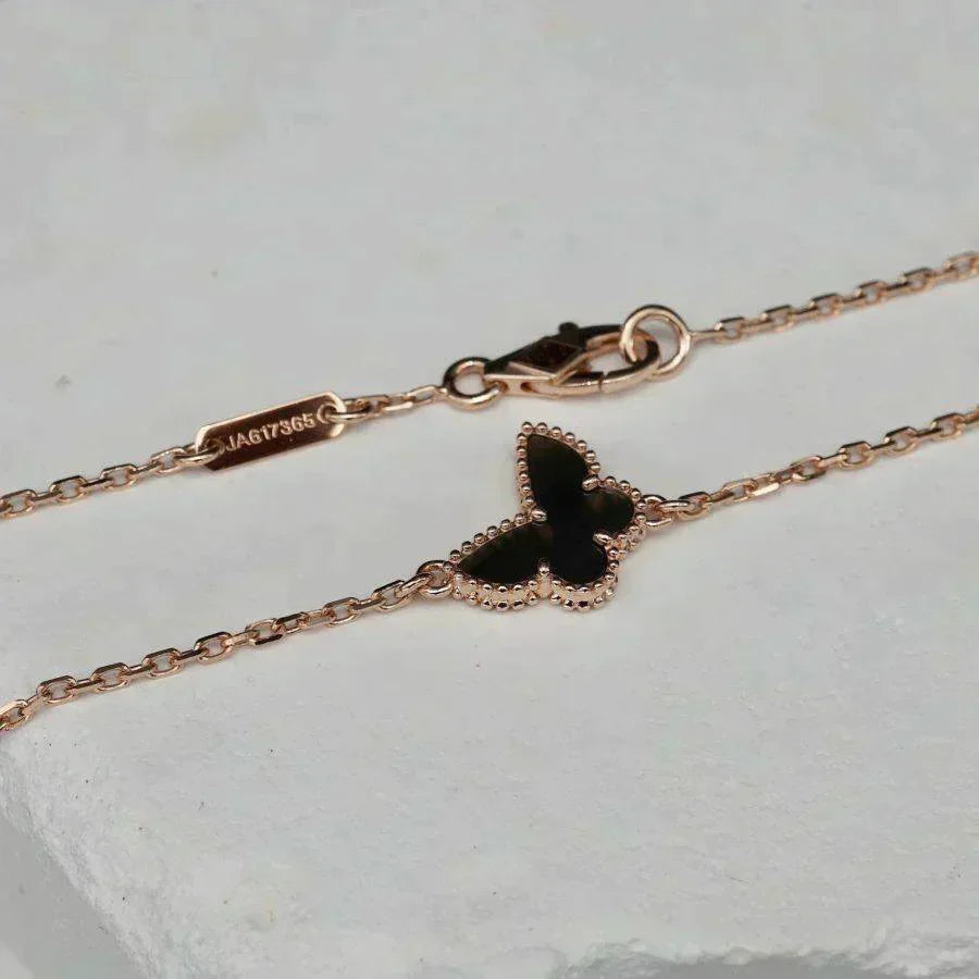 [ORA]BUTTERFLY ONYX  BUTTERFLY BRACELET