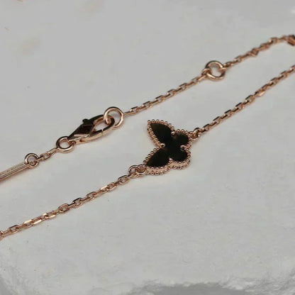 [ORA]BUTTERFLY ONYX  BUTTERFLY BRACELET