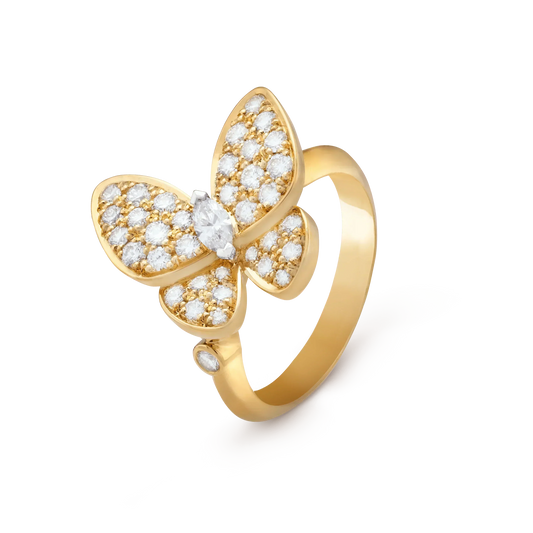 [ORA]BUTTERFLY DIAMOND RING