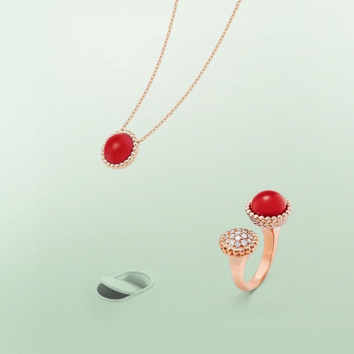 [ORA]PERLEE COULEURS DIAMOND ROSE GOLD BETWEEN THE FINGER RING