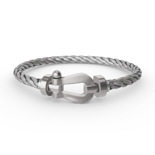 [ORA]FORCE LARGE HORSESHOE NO DIAMOND BRACELET SILVER