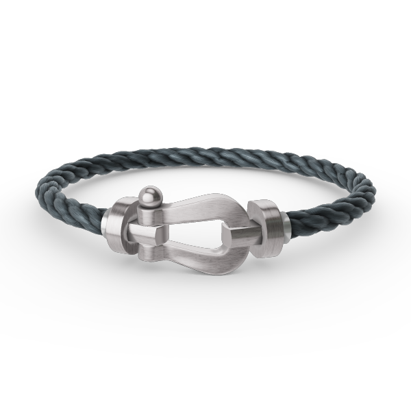 [ORA]FORCE LARGE HORSESHOE NO DIAMOND BRACELET SILVER