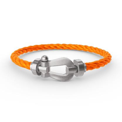[ORA]FORCE LARGE HORSESHOE NO DIAMOND BRACELET SILVER