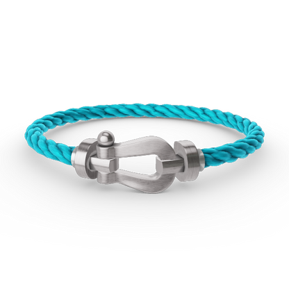 [ORA]FORCE LARGE HORSESHOE NO DIAMOND BRACELET SILVER
