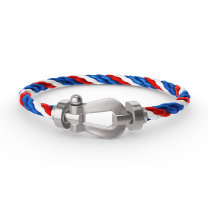 [ORA]FORCE LARGE HORSESHOE NO DIAMOND BRACELET SILVER