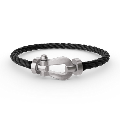 [ORA]FORCE LARGE HORSESHOE NO DIAMOND BRACELET SILVER