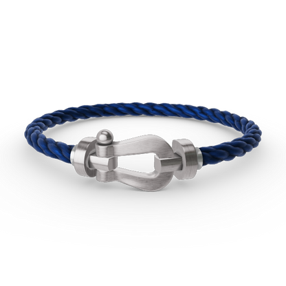[ORA]FORCE LARGE HORSESHOE NO DIAMOND BRACELET SILVER