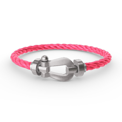 [ORA]FORCE LARGE HORSESHOE NO DIAMOND BRACELET SILVER