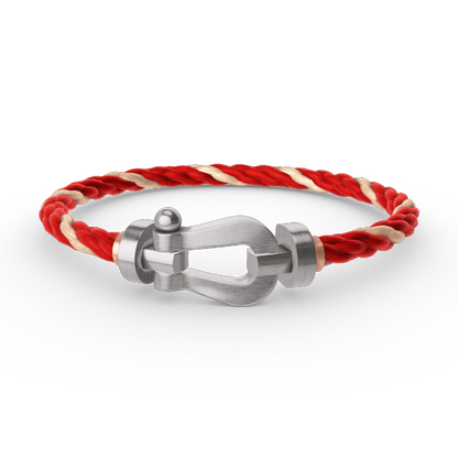 [ORA]FORCE LARGE HORSESHOE NO DIAMOND BRACELET SILVER