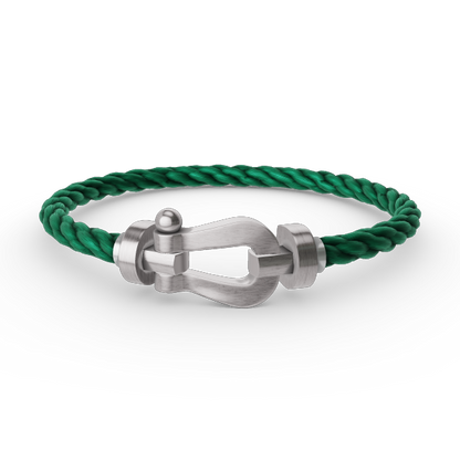 [ORA]FORCE LARGE HORSESHOE NO DIAMOND BRACELET SILVER