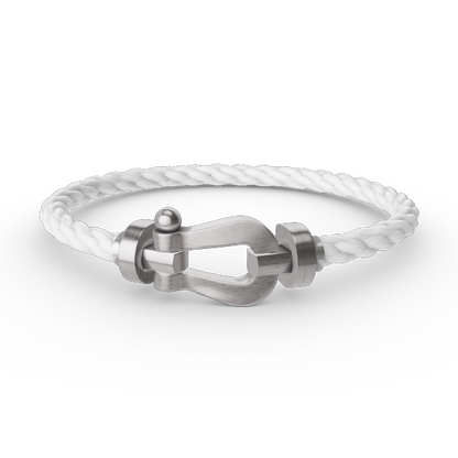 [ORA]FORCE LARGE HORSESHOE NO DIAMOND BRACELET SILVER