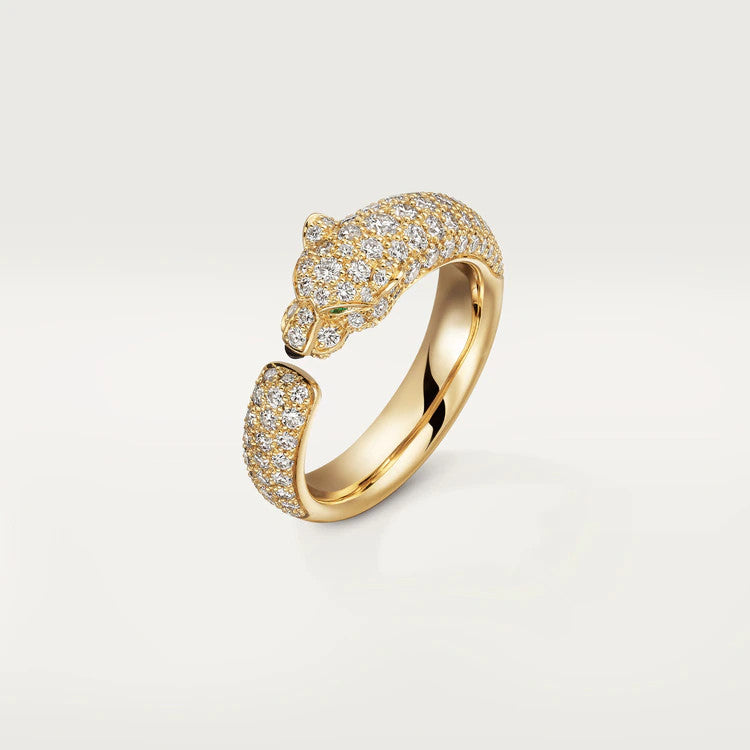 [ORA]PANTHERE ROSÉGOLD DIAMANTENRING